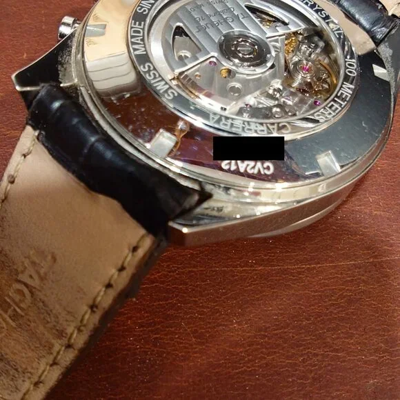 TAG Heuer Carrera day-date mens - stainless steel - brown dial - CA2A12 used - Picture 6 of 12